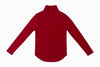 Cottier Delilah Crimson Turtleneck.