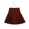 Retrokid Emerson Pleat Burgundy Skirt.