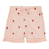 Floss Dolly Pink Berry Gingham Shorts