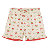 Floss Sofia Soft White Berry Shorts