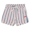 Floss Miles Red/ Blue Stripes Shorts