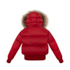 Ellabee Emma Down Red Racoon Bomber
