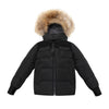 Ellabee Oliver Corduroy Down Black/Charcoal Jacket