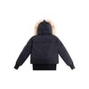 Ellabee Fashions Layla Canvas Pom-Pom Black Gold Fox Bomber.