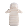 Ellabee Fashions Down Fur Off White Snowsuit.