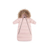 Ellabee Fashions Down Fur Pink Snowsuit.