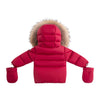 Ellabee Fashions Bella Enfant Fur Down Rasberry/Pink Lining Jacket.