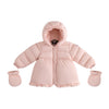 Ellabee Fashions Flore Enfant Fur Down Baby Pink Jacket.
