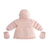 Ellabee Fashions Flore Enfant Fur Down Baby Pink Jacket.