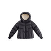 Ellabee Fashions Julia Ski Down Black/Off White Lining Jacket.