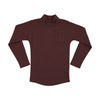 Farren and Me Dolman  Washed Burgundy Turtleneck