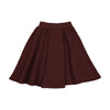 Farren and Me Maxi Gathered Washed Burgundy Skirt