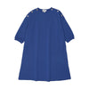 Bopop Snap Collection Long Sleeve Dress Royal Blue