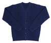 Kipp Blue Cable Cardigan