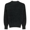 Gem Marled Knit Mock Neck Black Longsleeve Sweater