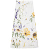 Gem Printed Lilac/Yellow Skirt