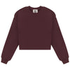 G Degree Raw Edge Burgundy Sweatshirt