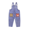 Heven Child Pocket Pink Denim Overalls H53