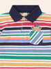 Huxbaby Moto Hux Rainbow Stripe Multi Polo