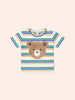 Huxbaby Furry Huxbear College Stripe Multi Tee