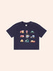 Huxbaby Construction Navy Tee