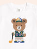 Huxbaby Golfer Hux White Tee