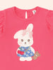 Huxbaby Flower Field Bunny Frill Geranium Top