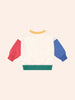 Huxbaby Furry Huxbear Colour Block Multi Sweatshirt