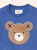 Huxbaby Furry Huxbear Cobalt Sweatshirt