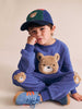 Huxbaby Furry Huxbear Cobalt Sweatshirt
