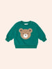 Huxbaby Furry Huxbear Emerald Sweatshirt