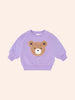 Huxbaby Furry Huxbear Violet Sweatset