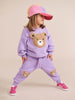 Huxbaby Furry Huxbear Violet Trackpants