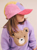 Huxbaby Furry Huxbear Violet Sweatset