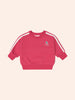 Huxbaby Cherry Racer Stripe Cherry Sweatshirt
