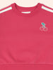 Huxbaby Cherry Racer Stripe Cherry Sweatshirt
