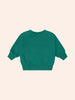 Huxbaby Racer Stripe Emerald Sweatshirt
