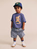 Huxbaby Dreamy Denim Blue Short