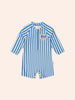Huxbaby Beach Hux Stripe Cobalt/Sunburst Rashguard *FINAL SALE