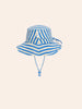 Huxbaby Beach Hux Stripe Cobalt/Sunburst Hat *FINAL SALE*