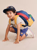 Huxbaby Hux Colour Block Varsity Multi Backpack