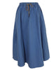 HEV Cord Tie Blue Skirt