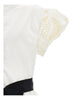 Philosophy Button Down Off White Dress With Embroidery