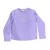 Twinset Long Sleeve Pastel Violet Tshirt