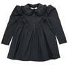 Philosophy Button With Ruffled Detail Long Sleeved Collared Dress