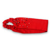Limited Edition Red Beaded Headwrap