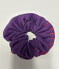 Limited Edition Yarn Stitch Designed Purple Scrunchy FINAL SALE