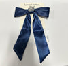 Limited Edition Satin Jeweled Navy Bow FINAL SALE