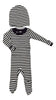 Little Parni Purple / Ivory Striped Stretchy PJ75 FINAL SALE