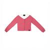 Teen Boss Shirt with Attached Cardigan- Pink